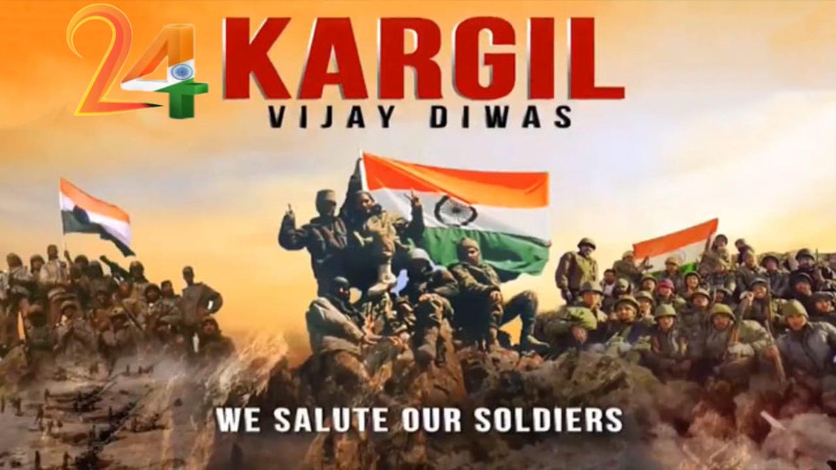 #KargilVijayDiwas
#RememberingKargil 
🇮🇳 On the 24th anniversary of #KargilVijayDiwas #26July2023, we pay homage to the supreme sacrifice of over 500 #IndianBraves who gave their all in service of the Nation during #OpVijay
Remember their valiant sacrifice, and that of their…