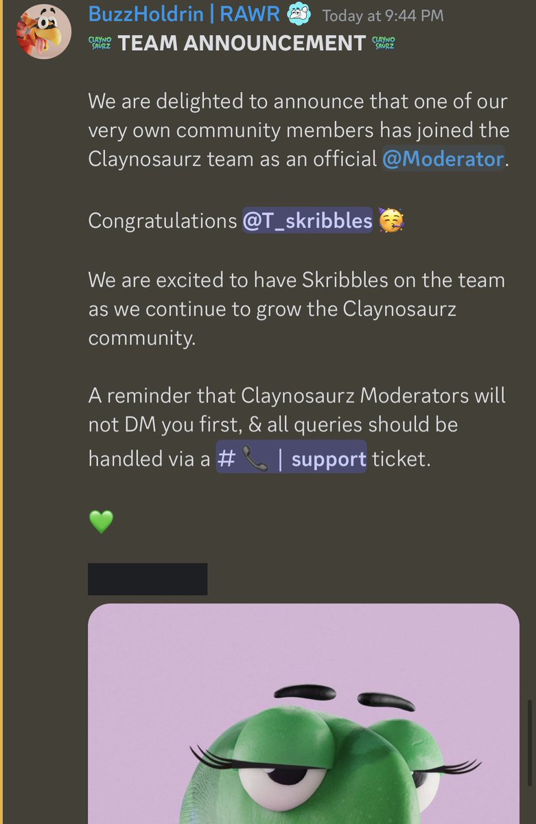 It’s official 🥹🩷 Excited for this new journey! 🦖