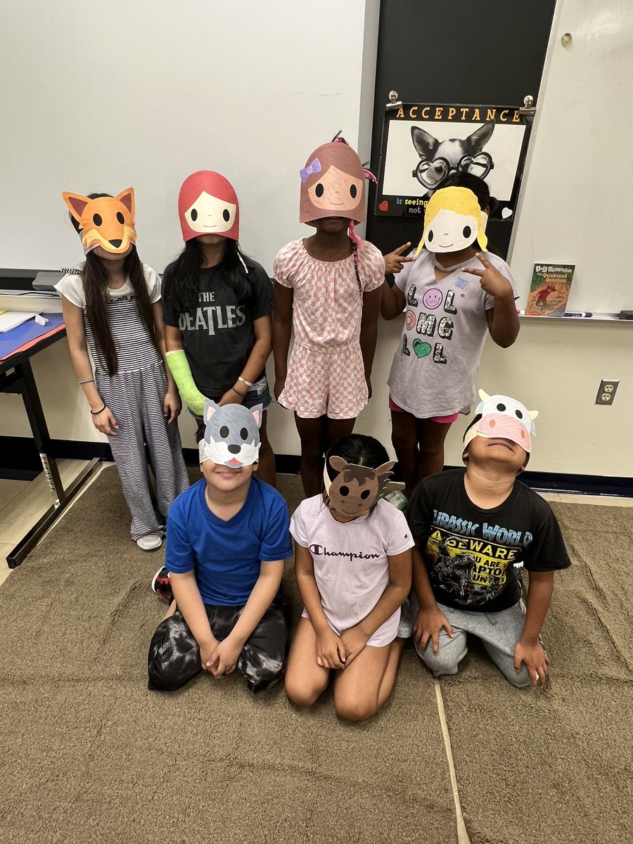 MsJennFischer's tweet photo. Getting close to our performance and as always, having so much fun! Missing a few students today but excited to welcome them back with us tomorrow! 🦊🐮🐷🐶❤️ https://t.co/tq6YU7wnHK