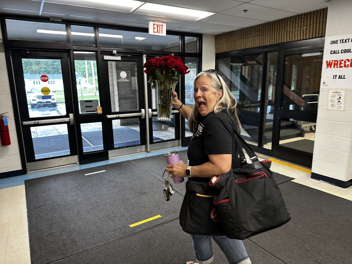 Not goodbye but “See you later!” to Mrs. Wells on her last day. Thank you for 25 amazing years of service at CTA as our financial secretary and SkillsUSA Lead Advisor. You will be missed, but congratulations on your well deserved retirement. 🎉