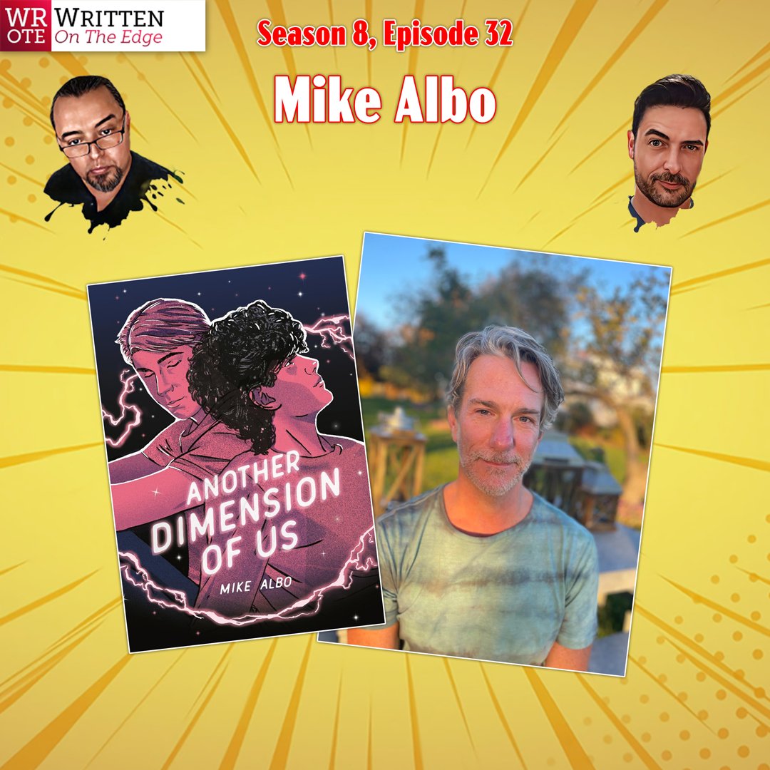 Do you need a Monday morning pick-me-up? Try S08Ep32 @albomike talking about his novel Another Dimension of Us! wrote.libsyn.com/s8ep32-mike-al… #wrotepodcast #podcast #SummerOfPride #Speculative #Romance #scifi #lgbtq #queer