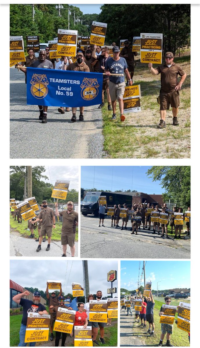 BrJoeBalkis's tweet photo. 7/22/23
#VOTENOups &amp; #STRIKEups 8/1
#upsNegotiationsUpdate
#2023TeamstersupsContractCampaign #Teamsters #ups
#PracticePickets pick up pace.
#DEFUNDfacebook
#DEFUNDtwitter
#DEFUNDyoutube https://t.co/t8VzNOqgCj