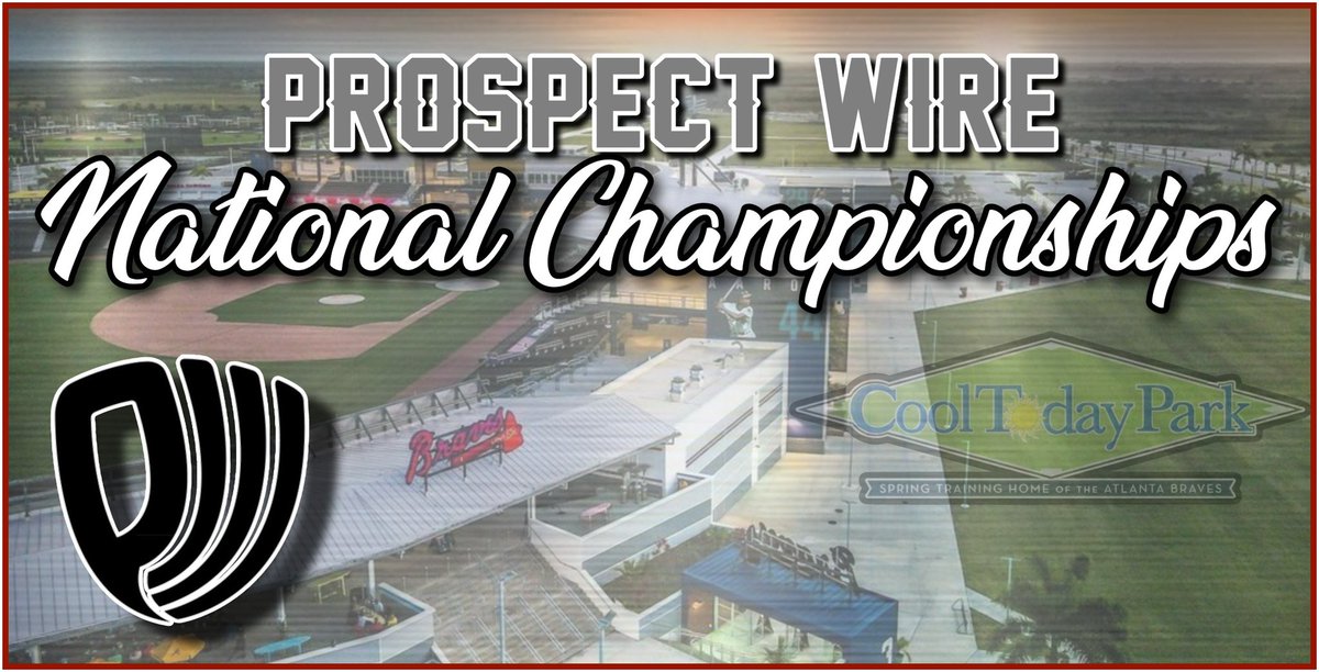 ProspectWire's tweet photo. PW National Championships
Championship Matchup
16U Division
#PWBaseball🥇

#1 NLB North Carolina 2025

vs.

#2 NLB Central FL 16U https://t.co/dgUXbsIWMp