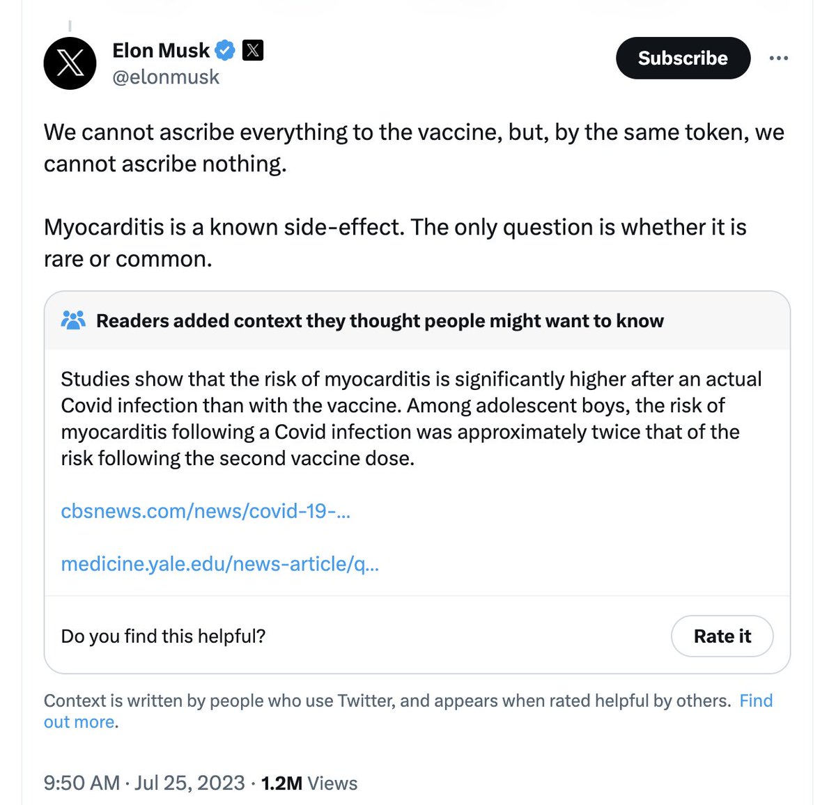 atrupar's tweet image. Community Notes bodies Elon
