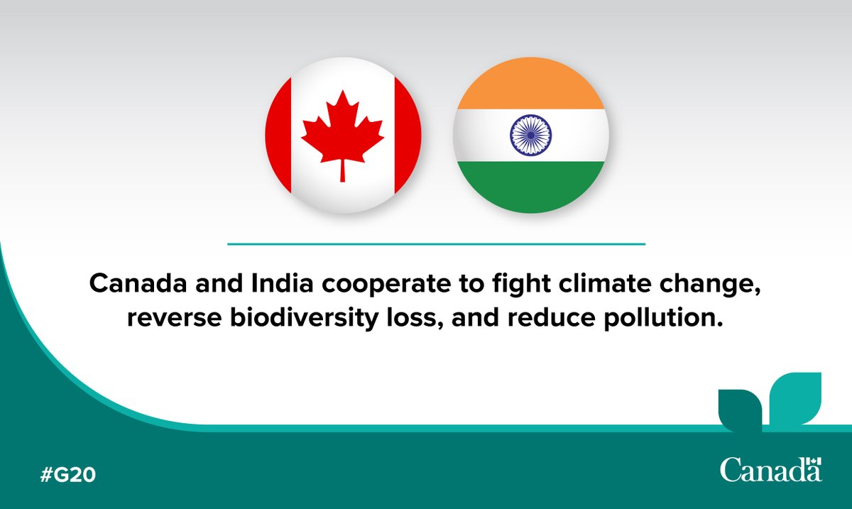 Minister Guilbeault is in #India to strengthen global cooperation on climate, biodiversity, and pollution alongside Indian and international partners. Together, we’re committed to building a healthier planet for all. For more: ow.ly/GGr350Pl495