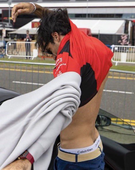 sainzrry's tweet photo. the holy trinity of carlos sainz whoreism https://t.co/X4hAkzlu8x