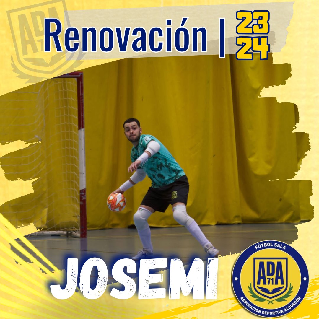 🔁 RENOVACIÓN 🔁💛

Josemi seguirá defendiendo la portería del  #PrimerEquipo 

<a href="/josemi_00/">Jose Miguel</a> : “Estoy agradecido de que el club vuelva a apostar otro año por mi. Será mi tercera temporada y a la vez una nueva experiencia.
A por todas!!”.

#123alcorcón