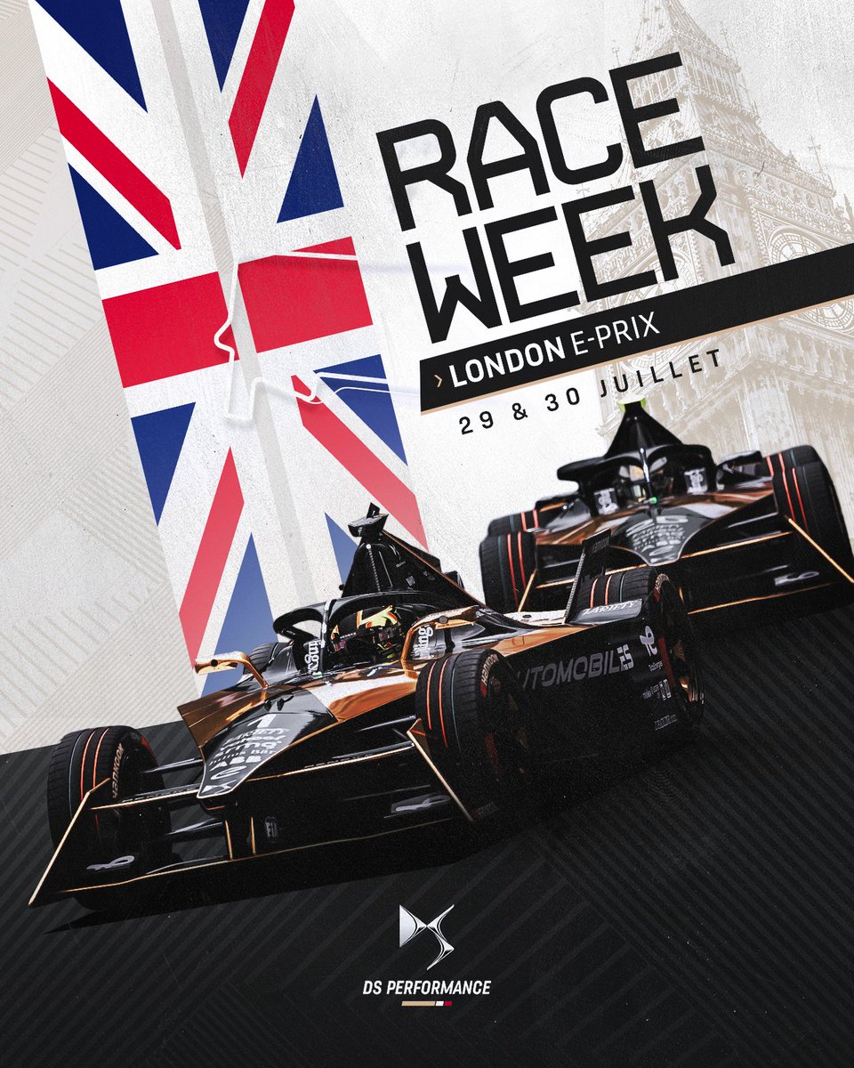 Gran final esta semana. 🏁

¡No te la pierdas!

#DSAutomobiles #DSPENSKE #DSETENSEFE23 #LondonEPrix
