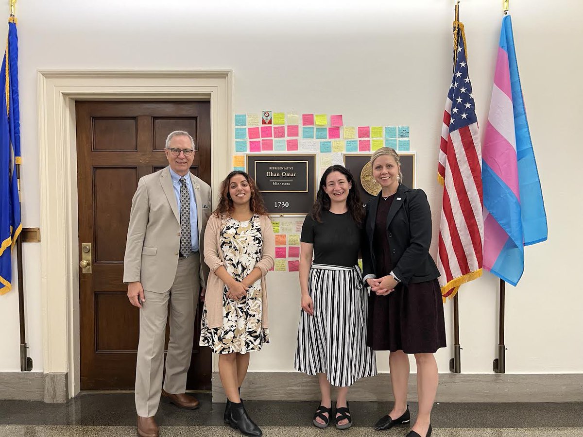 Loved meeting with Jasleen at Representative Omar’s office @Ilhan @IlhanMN to advocate for our patients and the profession. @MNAPTA @APTAtweets #PTAdvocacy https://t.co/TcrjQqAf8Q