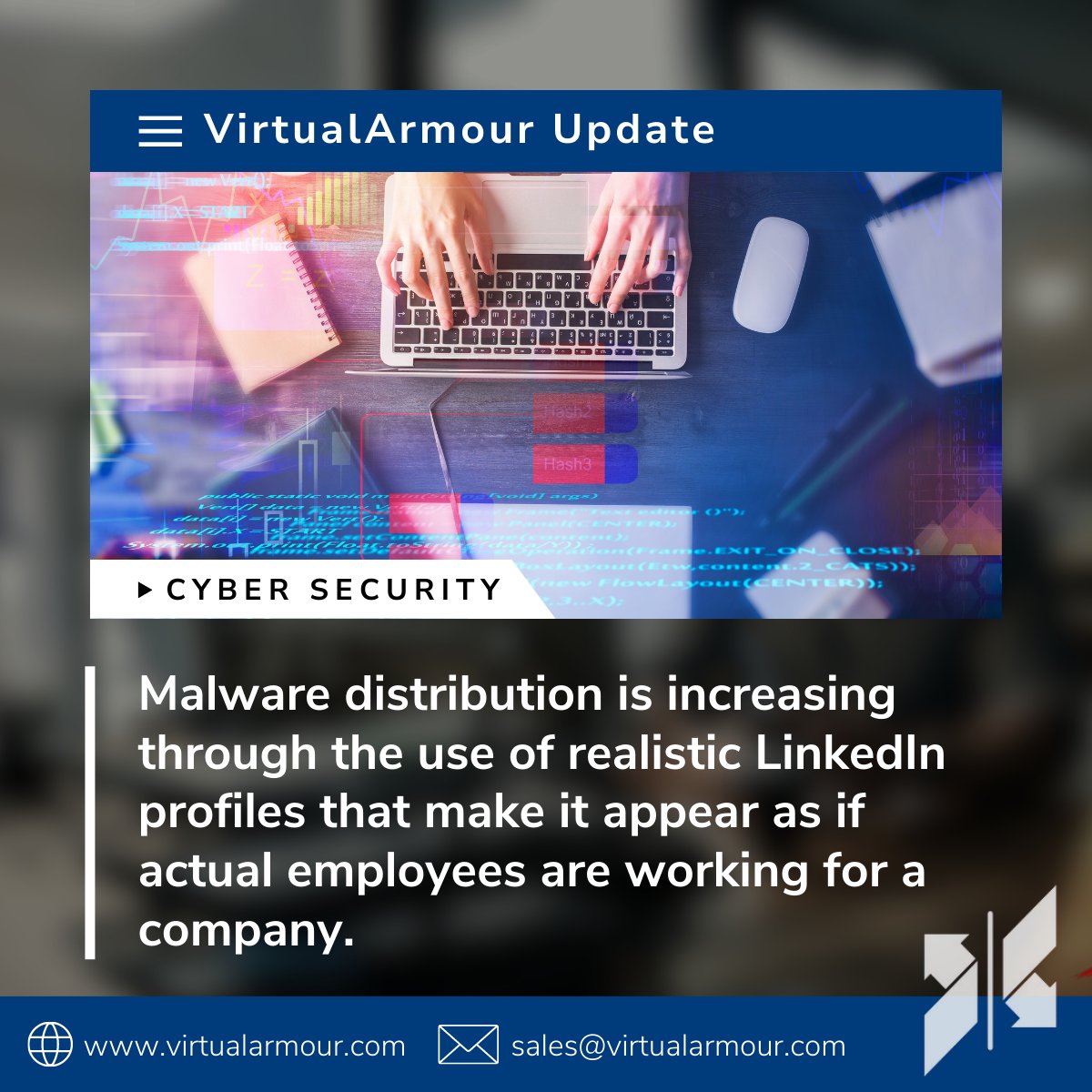 virtualarmour's tweet photo. Reach out to one of our cyber and network security experts here: https://t.co/yDnhMwZ47L

#cybersecurity #cyberdefense #networksecurity #networksecurityengineer #NOC #SOC #OSS #supplychainsecurity #bankingsector #bankingsecurity https://t.co/RhuGamIKLb