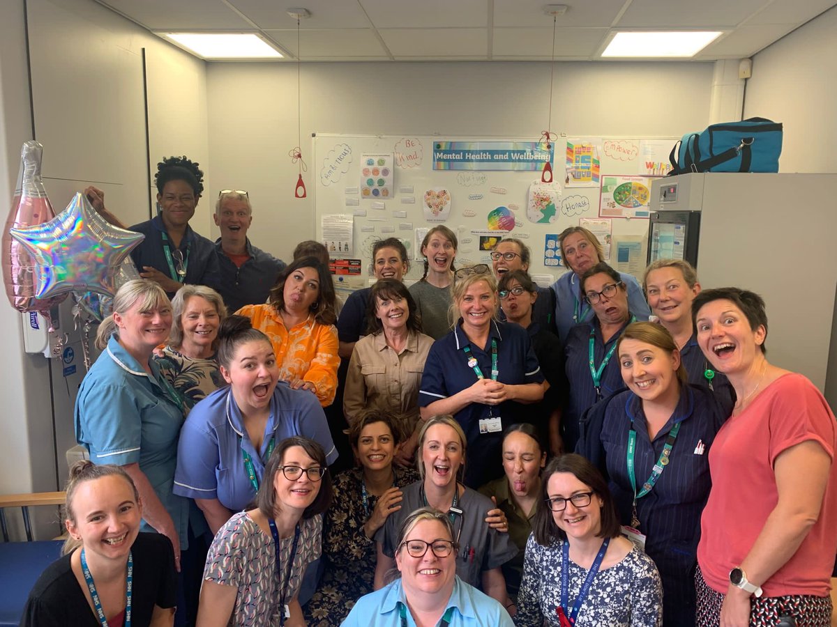 A milestone in our OPAT story as our beautifully kind hearted, determined &amp; patient focused OPAT lead nurse celebrated at her farewell fuddle. Amanda was instrumental to OPATs inception &amp; we will miss her greatly. She celebrated with the team &amp; and some much loved NUH colleagues