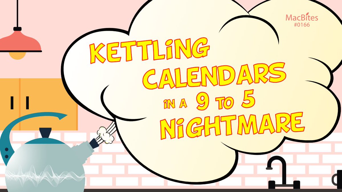 🎉 SURPRISE!!! 🥳 

There's a NEW MacBites out ... Kettling Calendars in a 9 to 5 Nightmare 

macbites.co.uk/macbites-episo… 

#podcast #applepodcast #macpodcast