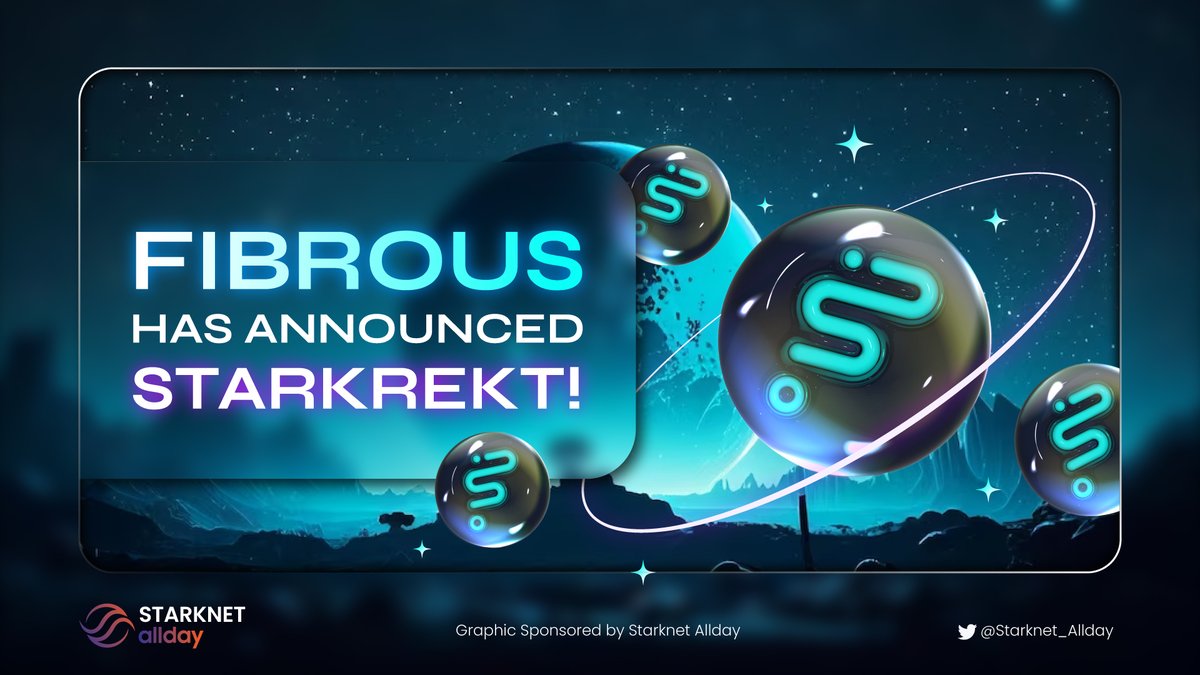 Starknet_allday's tweet photo. 🔥Introducing #StarkRekt by @FibrousFinance!

🔒 Revoke token approvals for Fibrous and the entire @Starknet ecosystem has never been so easy

Ready to get started? Join #Fibrous now at 👉 https://t.co/h4Oeu053Rn

#Starknet_Allday https://t.co/mgzniPUfIB