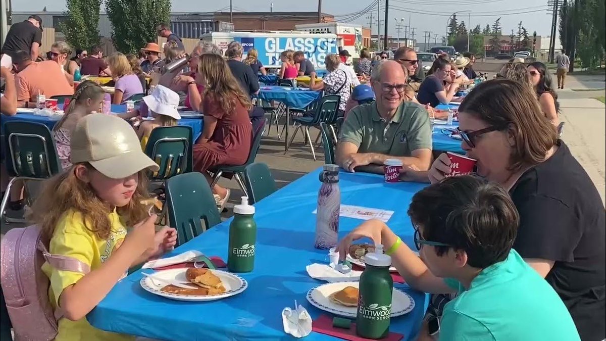 A double anniversary. Celebrating Celiac Canada's 50th birthday, 600 people had a guaranteed gluten-free breakfast at the 20th annual street-party fundraiser. Sponsored by <a href="/kinnikinnickyeg/">KinnikinnickFresh</a> buff.ly/46YA4M1 <a href="/edmontonceliac/">Edmonton Celiac</a> <a href="/ccaceliac/">Celiac Canada</a>