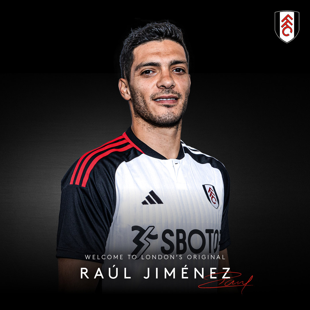 FulhamFC's tweet photo. Bienvenido, Raúl! 🇲🇽