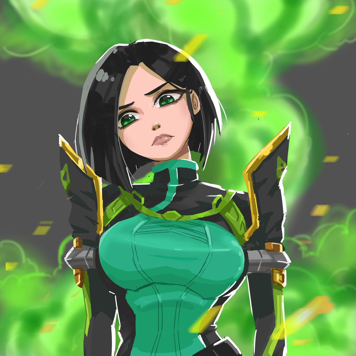 ZonGrey_'s tweet image. I have a love hate relationship with this game. #valorent #vipervalorent