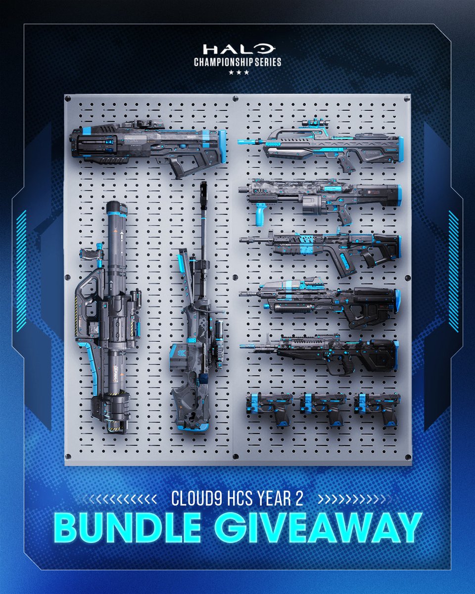 Sceptify's tweet image. Giving away codes for the new @Halo Infinite C9 Weapon Bundle!

like + rt this
follow me &amp;amp; @Cloud9 

Choosing 5 winners on (07/27), good luck! 📷