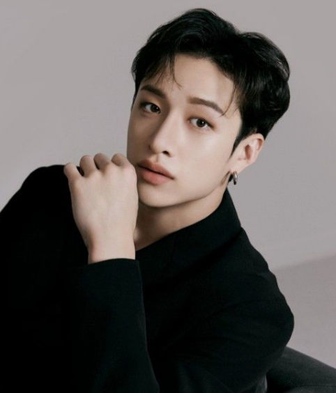 AboutMusicYT's tweet photo. Bang Chan reveals that he recently worked on a song with Hyunjin in a recent interview. https://t.co/Urb0BE6zQv