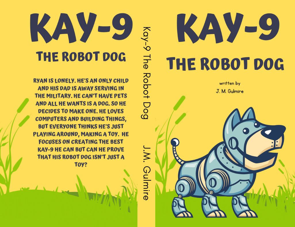 Just look at that blurb!
#kidlit #BooksWorthReading #childrensbooks #middlegrade #indieauthor #indiebooksbeseen #robotdog #Kay9 #writerslife #bookart #bookblurb