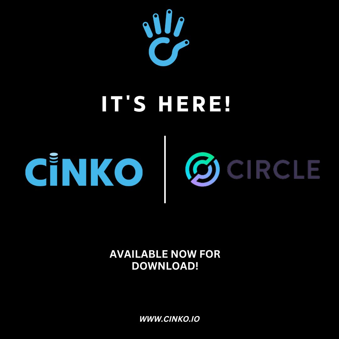 EXCITING NEWS!   
Our collaboration with <a href="/circle/">Circle</a> provides access to #USDC. The integration will enable the #CiNKO wallet to deliver fast, efficient &amp; low cost cross-border trx. Learn more from @bloomberg lnkd.in/eUBnM57e. #digitalwallets #stablecoins #fintech #latam