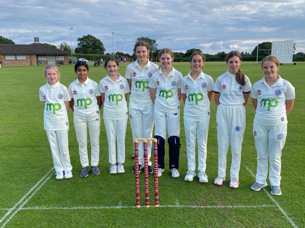 SwardestonCC's tweet photo. Our Swardeston CEYMS Under 13 Girls have enjoyed fixtures over the last two day at Hilltops against @HorsfordCC &amp; @BrookeLadies 🏏

We enjoyed one victory and a defeat over the two days but cricket was once again the real winner! Well done to everyone involved 👏

#WeGotGame https://t.co/RW2zZ0Mwf5