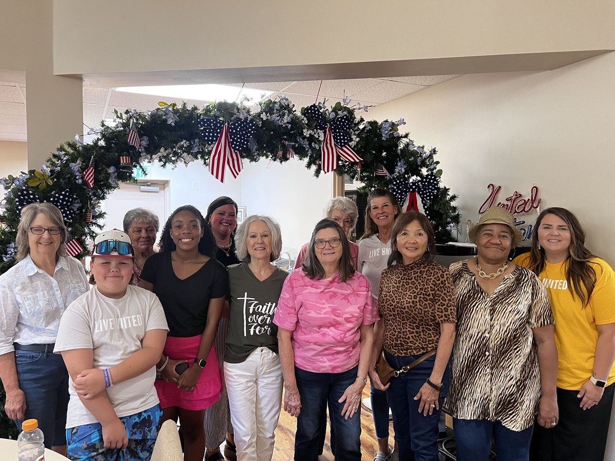 UWEllisCounty's tweet photo. Our monthly volunteer day was a great success hosting BINGO at the Midlothian Senior Center!

Thank you to our volunteers who joined us from the Joy Walkers Bible study group, REACH Council, Eagle Oak Retreat, 3 Stone Wood Works, the UWWEC board as well as some youth volunteers! https://t.co/gnAV0dCFIw