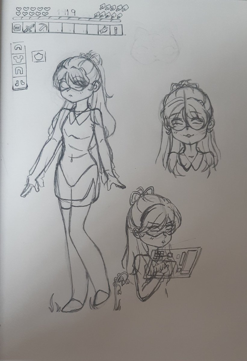 StalledOx's tweet photo. Aviso...que esta semana no habrá directo pero les dejo este #dibujito todavía no terminado saben de quien se trata? Es obvio no? 🤭
#art #sketch #OC https://t.co/jzNDC0Ubsu