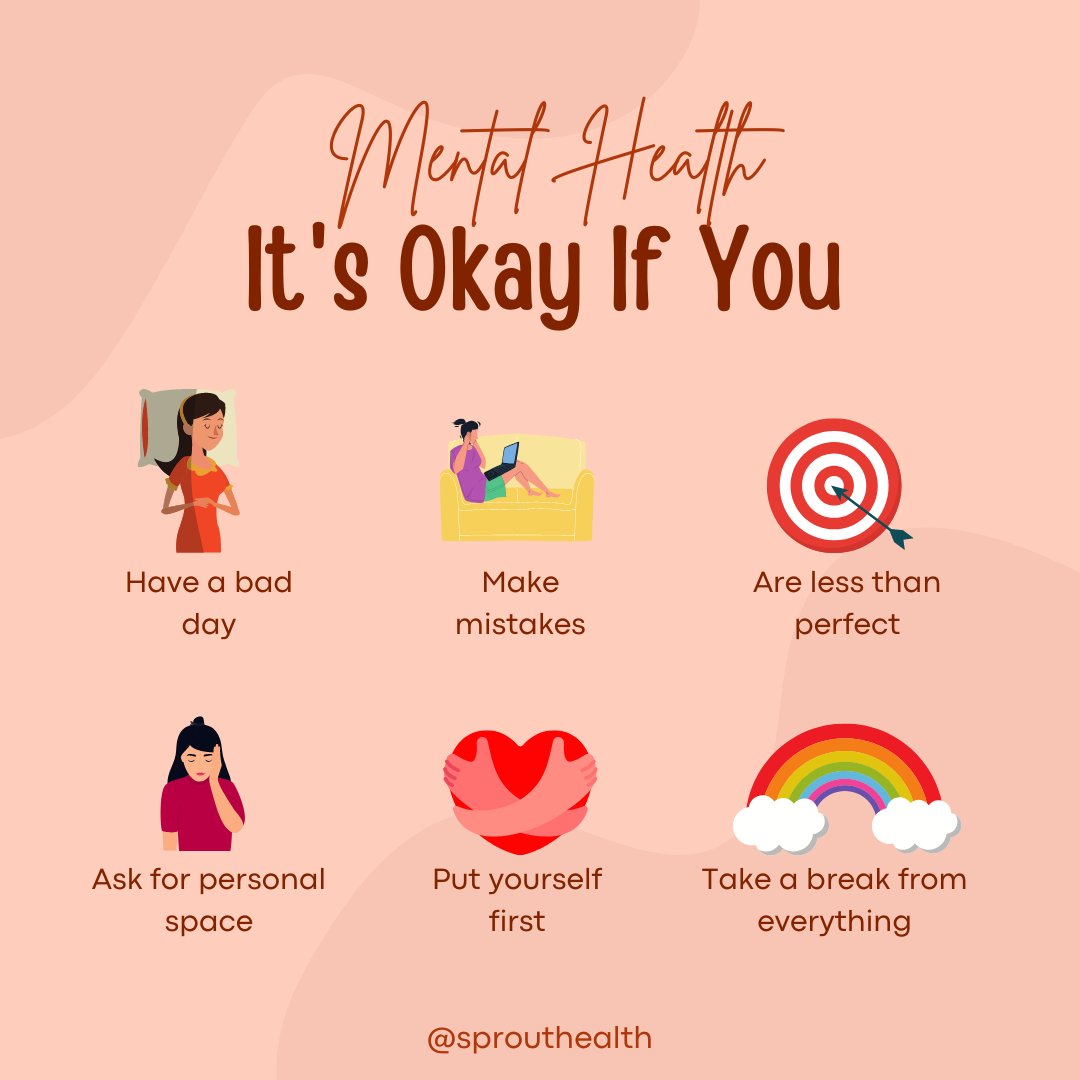 Remember to take care of yourself, both physically and mentally. Incorporating self-care practices into your daily routine can improve your overall wellbeing.