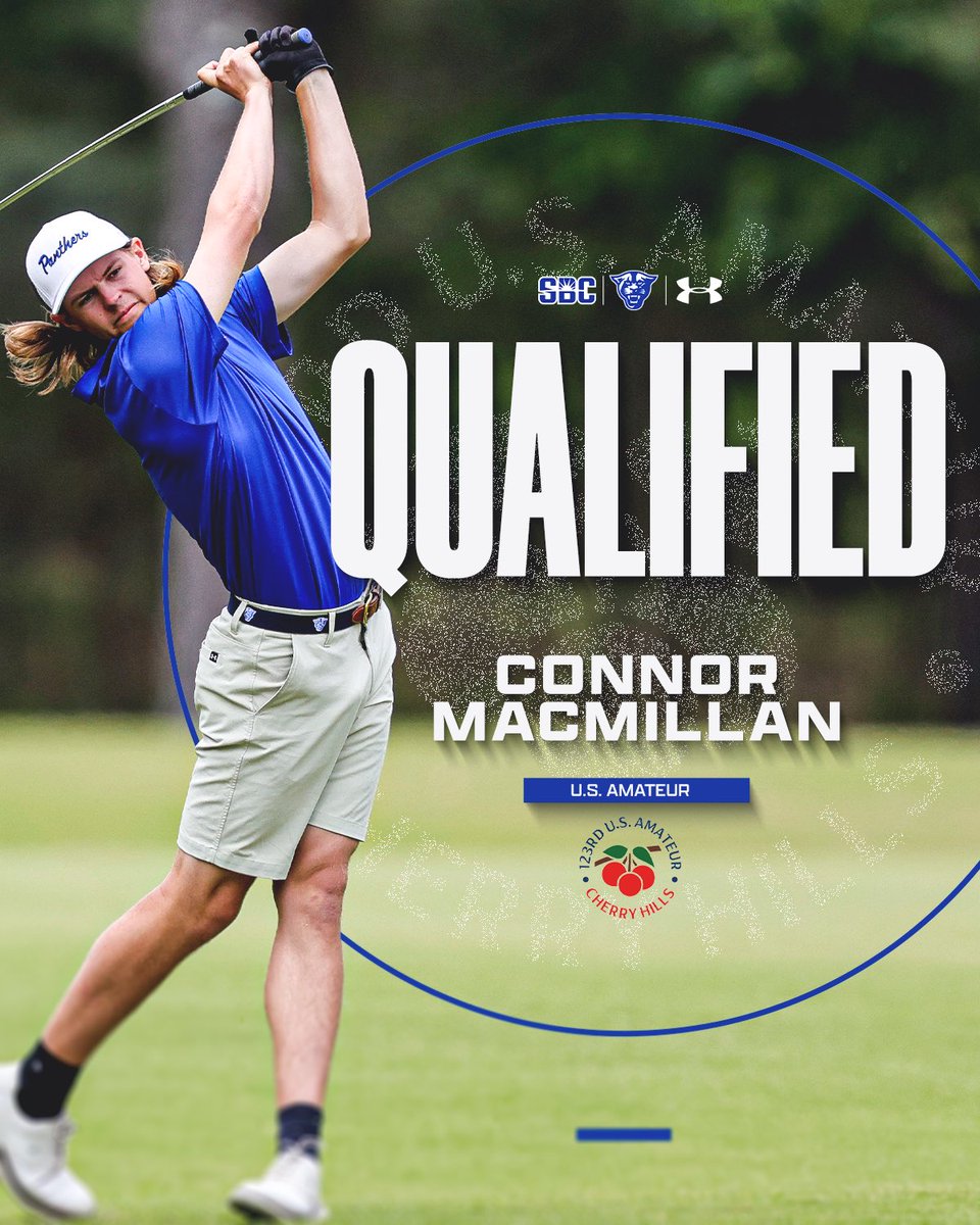 𝙋𝙧𝙚𝙨𝙩𝙞𝙜𝙚 🙌

Congrats to Connor MacMillan on qualifying for the 123rd U.S. Amateur conducted by the <a href="/USGA/">USGA</a> after finishing tied for 1st at -7

MacMillan is the 10th Panther to qualify in the program’s history 

#OurCity