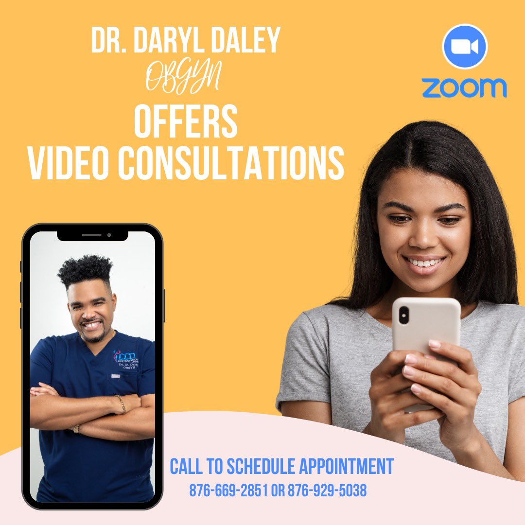 drddaleyobgyn's tweet image. Can’t make it to the office - let’s talk.  
Call for an appointment !
#docd #jamaica #obgyn