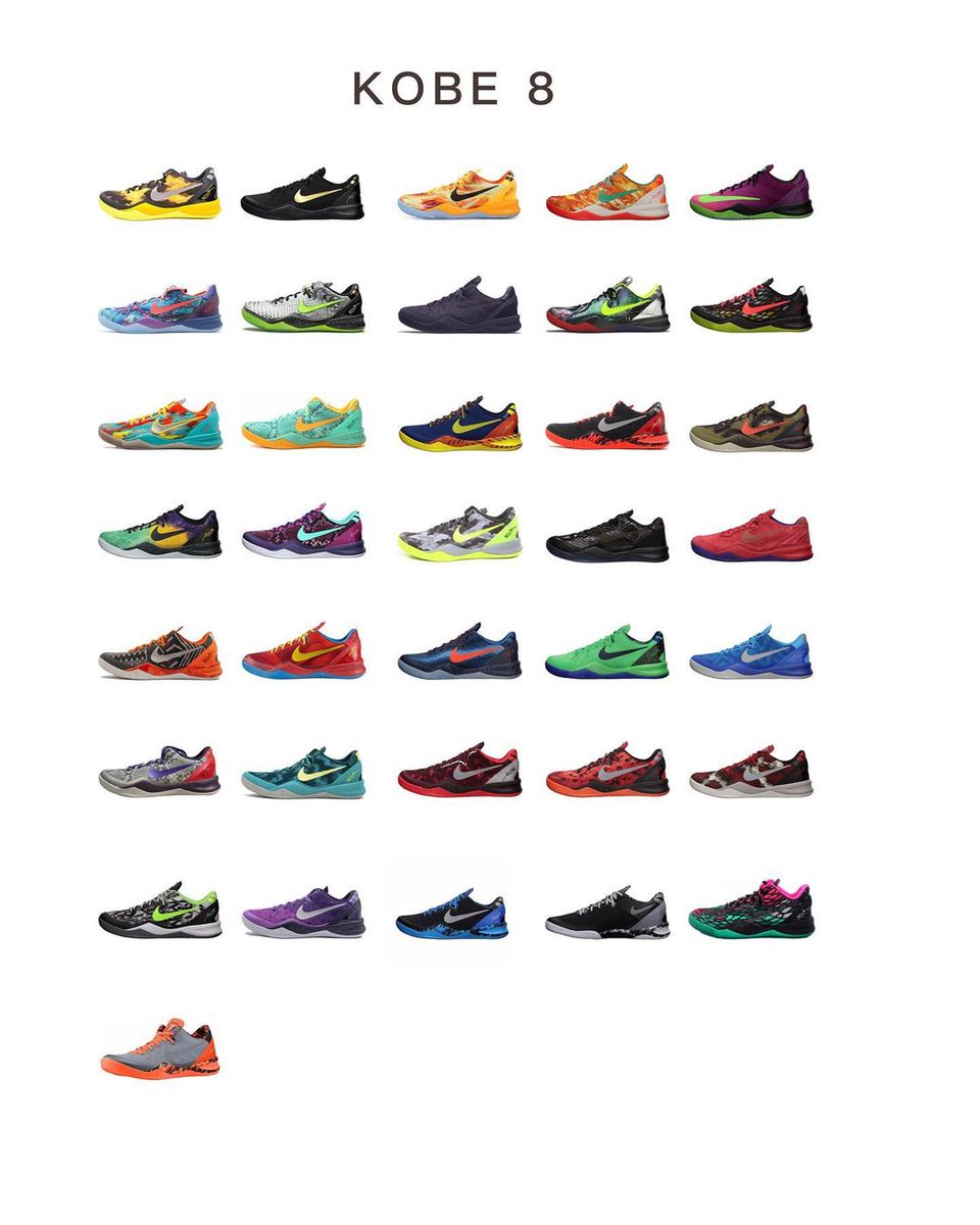 Nike Kobe 8 🏀

Which are your top three favorite pairs?