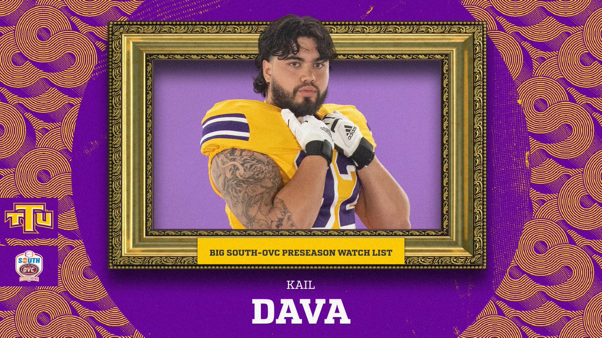 TNTechFootball's tweet image. Congratulations to our four selections to the Big South-OVC Preseason Watch List! #WingsUp #OVCit #StrongerTogether