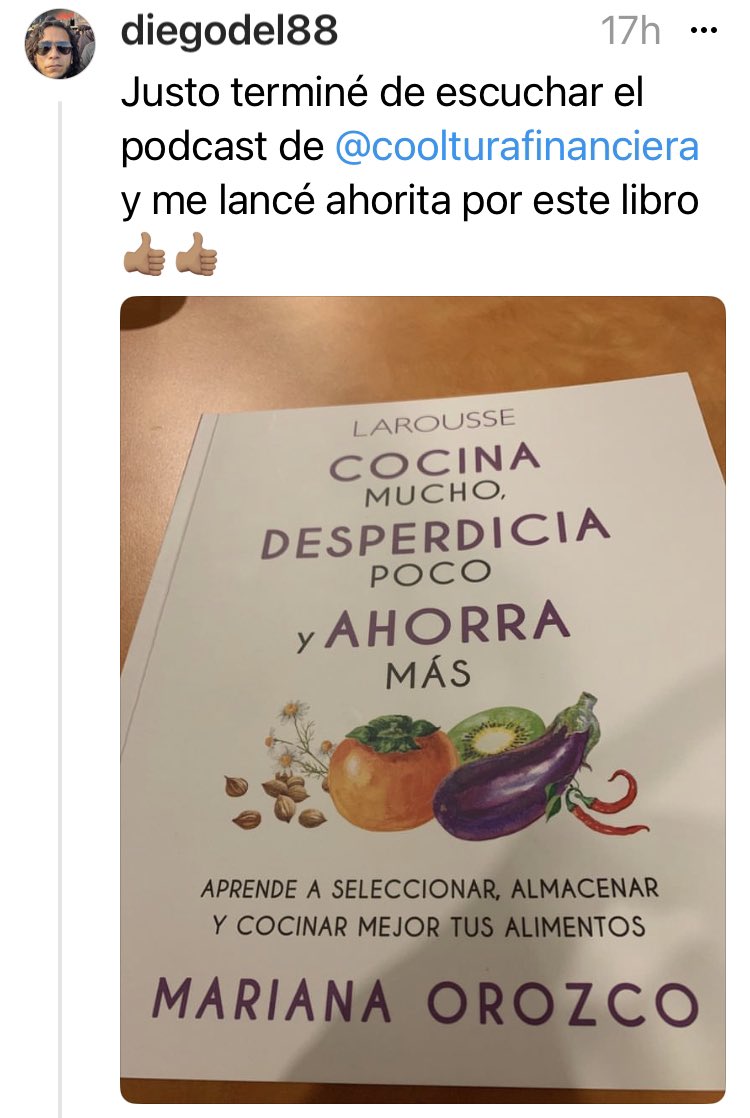 coolturafin's tweet photo. Ustedes también escuchen el episodio donde platiqué con @MarianaOE acerca de cómo cocinar mucho, desperdiciar menos y ahorrar más 🤩

https://t.co/KlkziBGJ5d https://t.co/eBxSsK3OUd