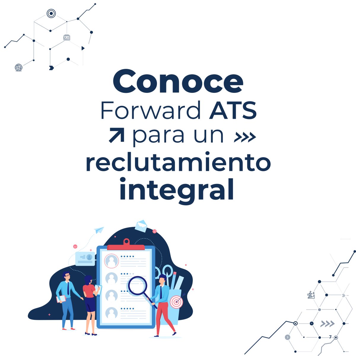 FWD_mx's tweet photo. #AtracciónDeTalento 🧲 | ¡Conoce un #reclutamiento integral que no depende de un sitio web externo!

Con #ForwardATS desarrolla una estrategia de #atracción y #SelecciónDeTalento altamente efectiva. 🧲 https://t.co/UutFSJAlZi