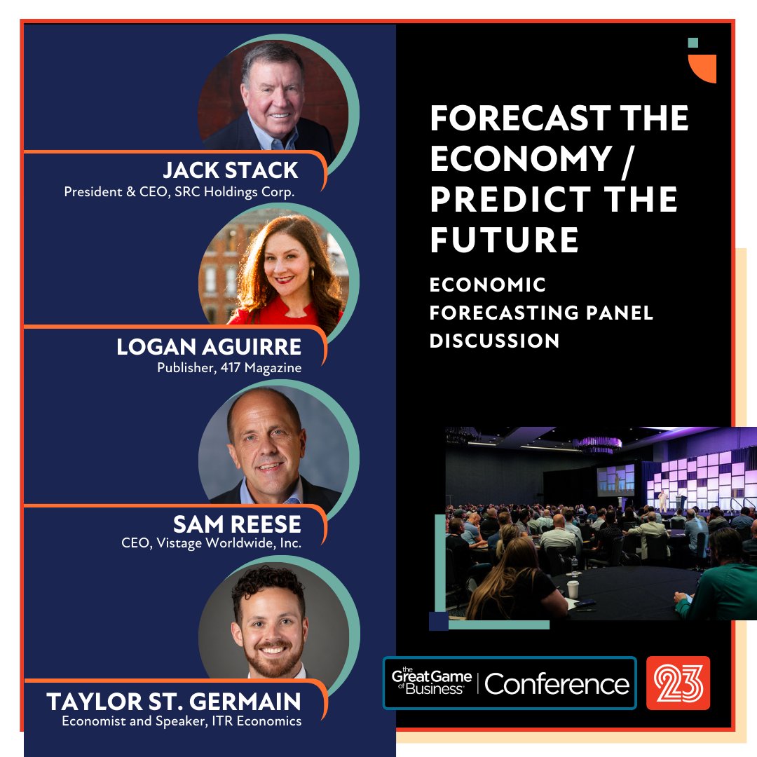Gr8GameBusiness's tweet image. As we continue to face economic uncertainty, we are EXTRA excited to be offering this panel discussion at the #GreatGameConference! Our experts will discuss some of the key economic issues on the minds of business people today.

See Conference Agenda: bit.ly/3KeWZJj