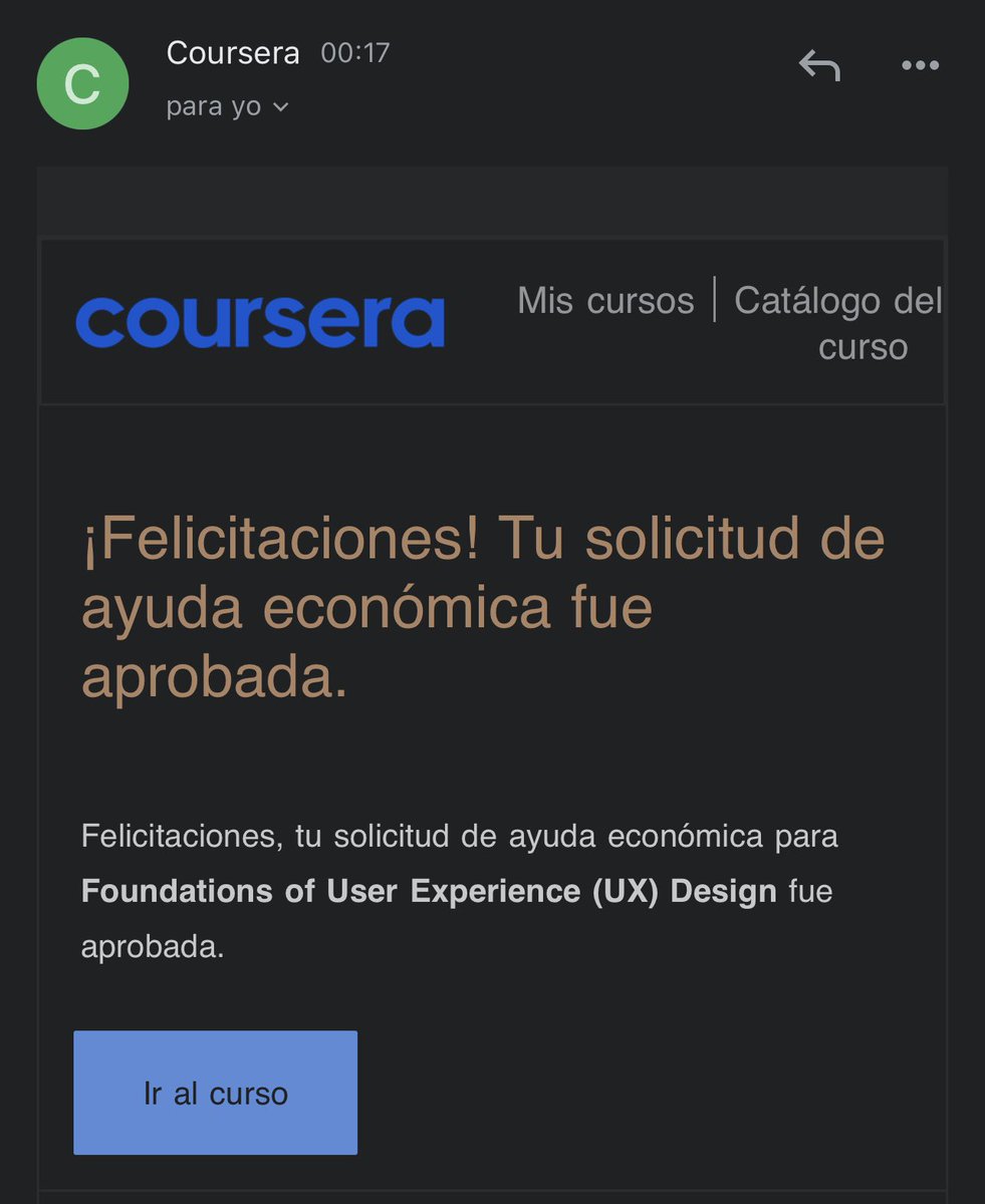 marcegrowth's tweet photo. Me ahorré 113 dólares (más de 770.000 Gs) en una certificación completa de Google.

Si querés saber cómo conseguir cursos de pago totalmente GRATIS en Coursera, este hilo es para vos: https://t.co/wOluI8KJJs