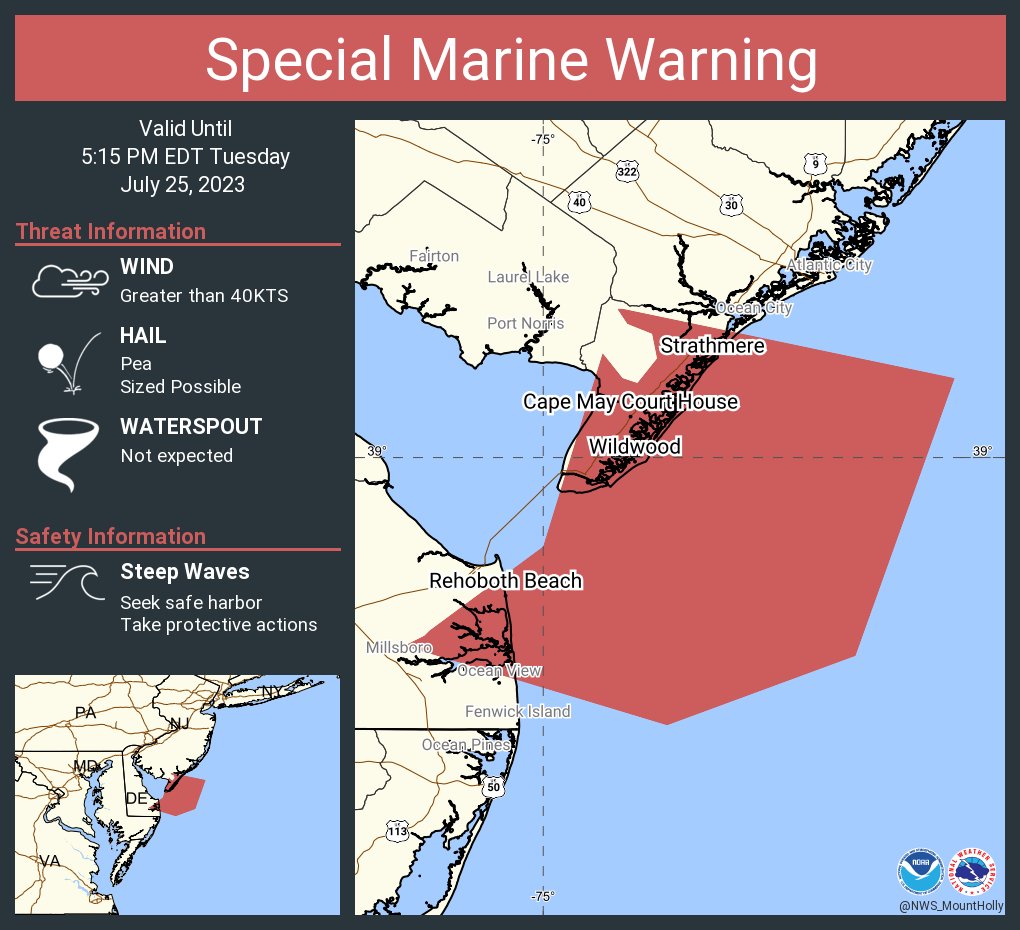 NWS Mount Holly tweet media