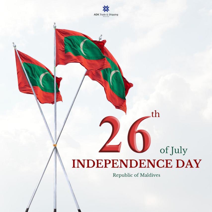 Happy Independence day 🇲🇻