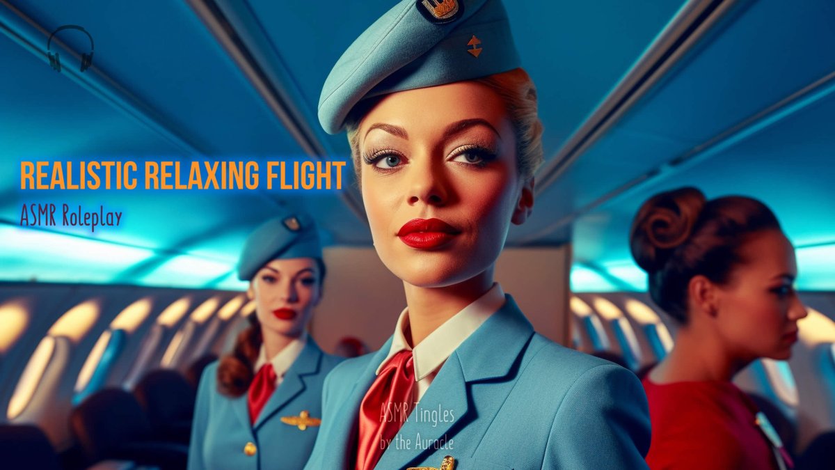 TheAuracleASMR's tweet photo. Realistic #ASMR ★ Relaxing Flight Roleplay ★ https://t.co/6ZKbyr1ihU https://t.co/gZyD8GX6ia