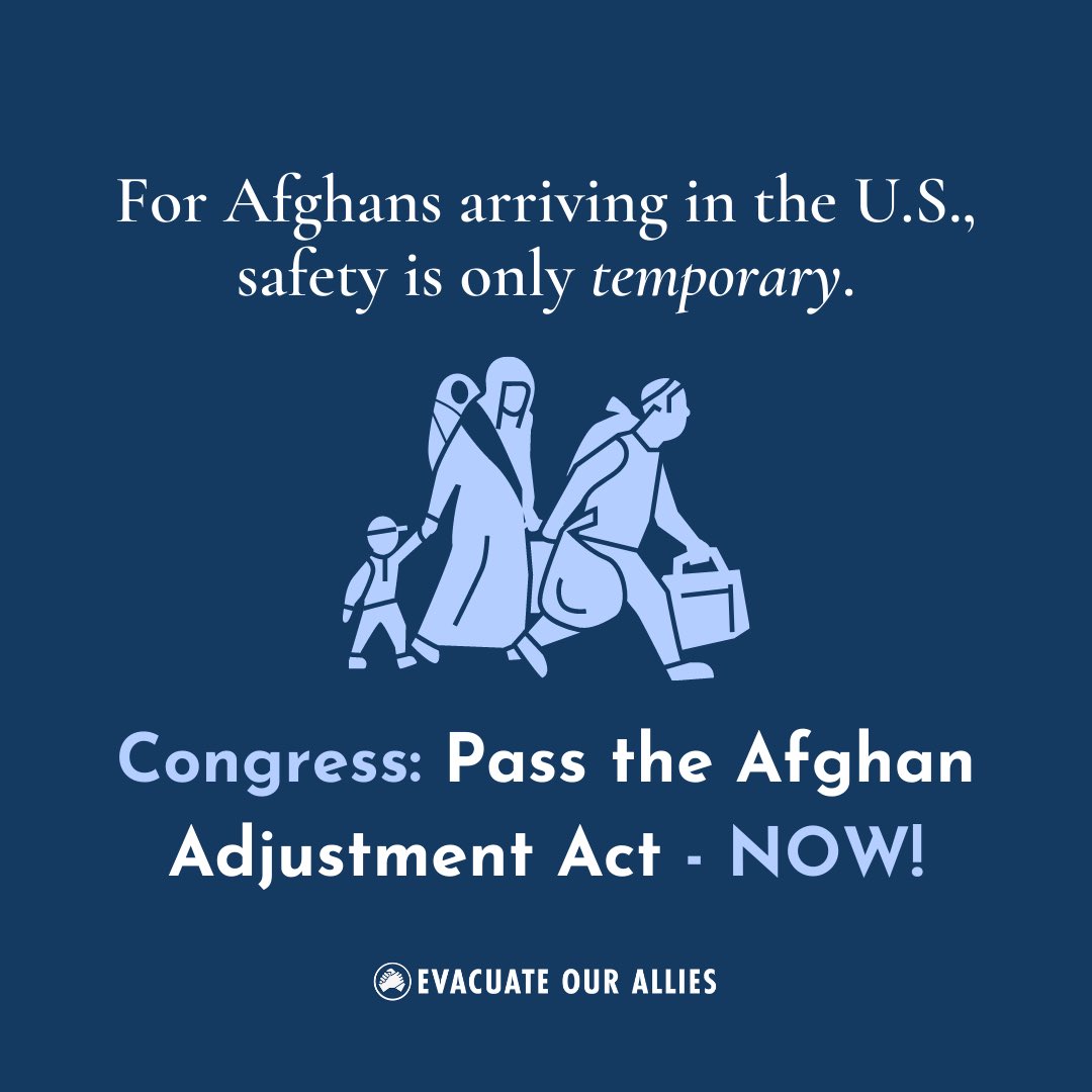 WHY WE MUST PASS THE #AfghanAdjustmentAct in my own words.✨ My name is @Jeannie_Hartley I am a resident of Colorado, and a volunteer advocate for Afghans. Like millions of others, I watched the gargantuan evacuation operation unfold during the Kabul withdrawal in August 2021…