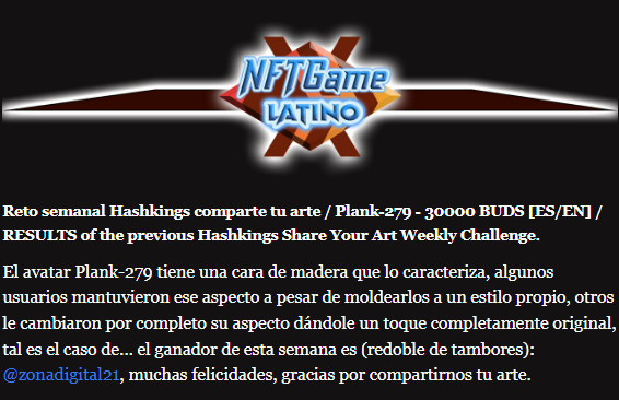 JohnK_RM's tweet photo. Acá bien casual, presumiendo una victoria mas jajaja, pero en esta ocasión en la comunidad @nftgamela con su reto de arte sobre @HashkingsGame.
¿Te unes al reto de esta semana? Puedes hacerlo dando click acá 👇👇
https://t.co/7QXVdz8vg6
#play2earn #hashkings #NFT #gaming https://t.co/gSO8QyllPN