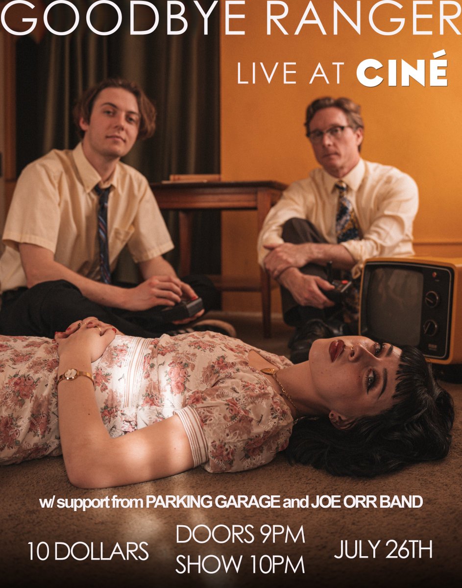 did we tweet about this yet? if not, come see us tomorrow with <a href="/goodbye_ranger/">Goodbye Ranger</a> and joe orr at <a href="/cineathens/">cinéathens</a>! yeah!