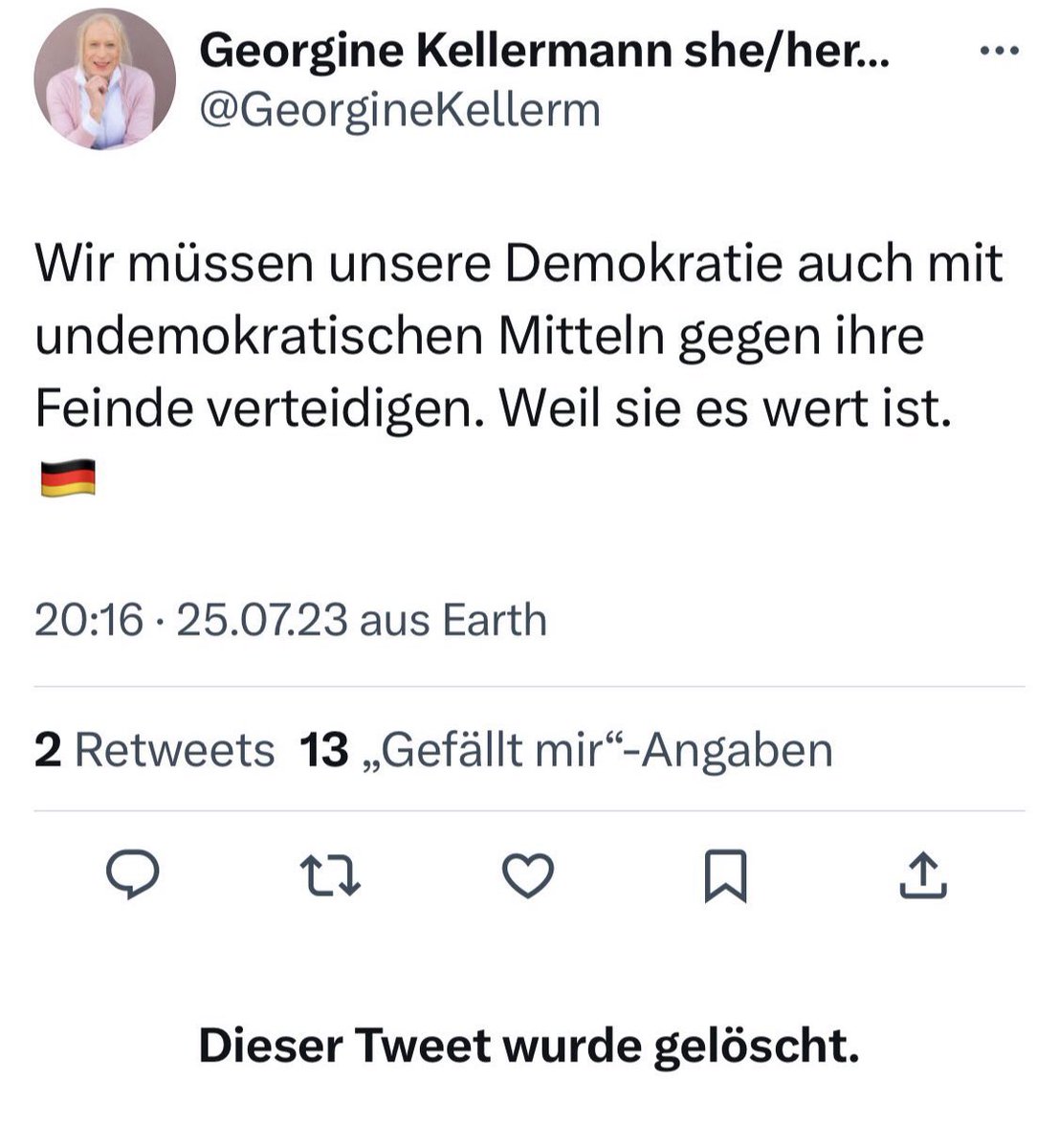 FrankFranz's tweet photo. Sie ist so emotional. https://t.co/dr9R3FnsfF