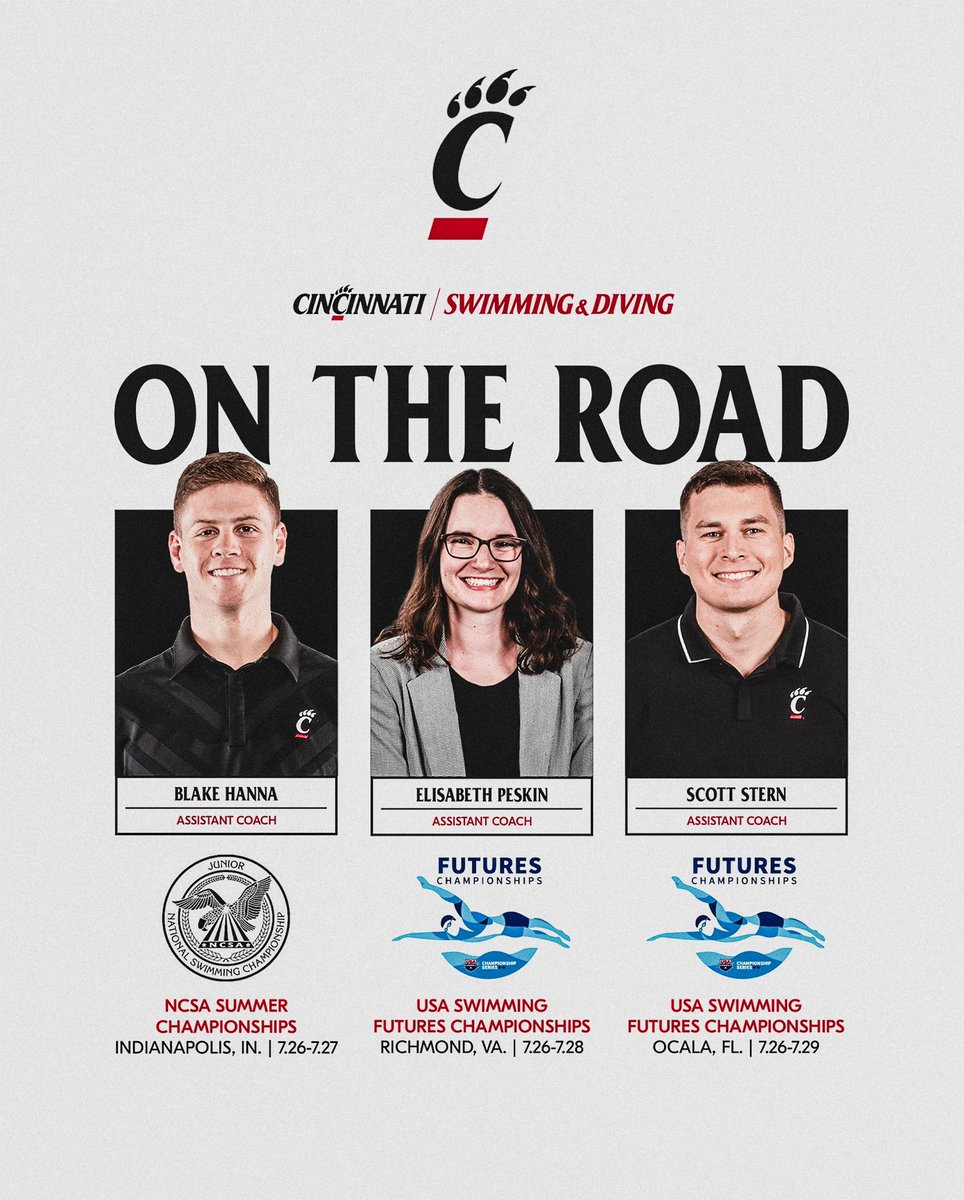 Catch our staff on the road while they look for future Bearcats! 🔴⚫️

#Bearcats