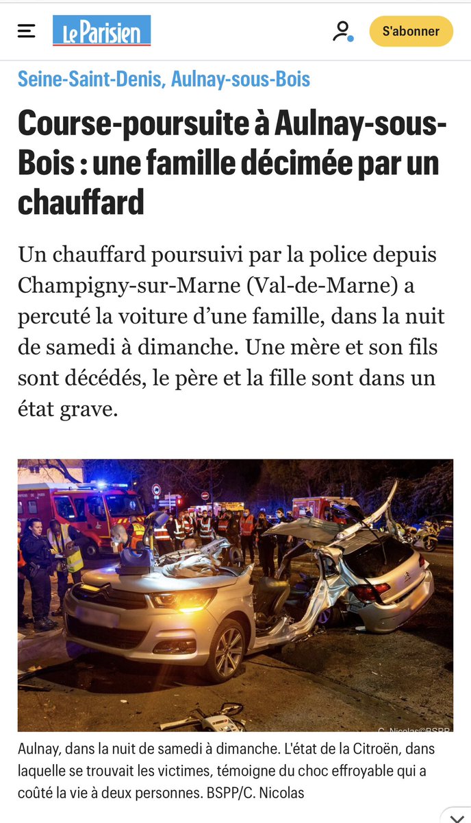 Bruno_Attal_'s tweet photo. Ça aurait pu être Nahel au volant, il n’en serait qu’à son 7eme refus d’obtempérer !
#SoutienAuxFDO #soutienauxforcesdelordre https://t.co/a90A5eVG9L