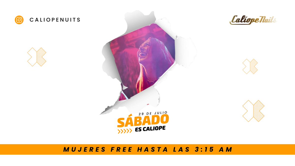 Caliopenuitsbv's tweet photo. Sábado es Caliope 😎💃🍸 https://t.co/8mrl11SeXZ