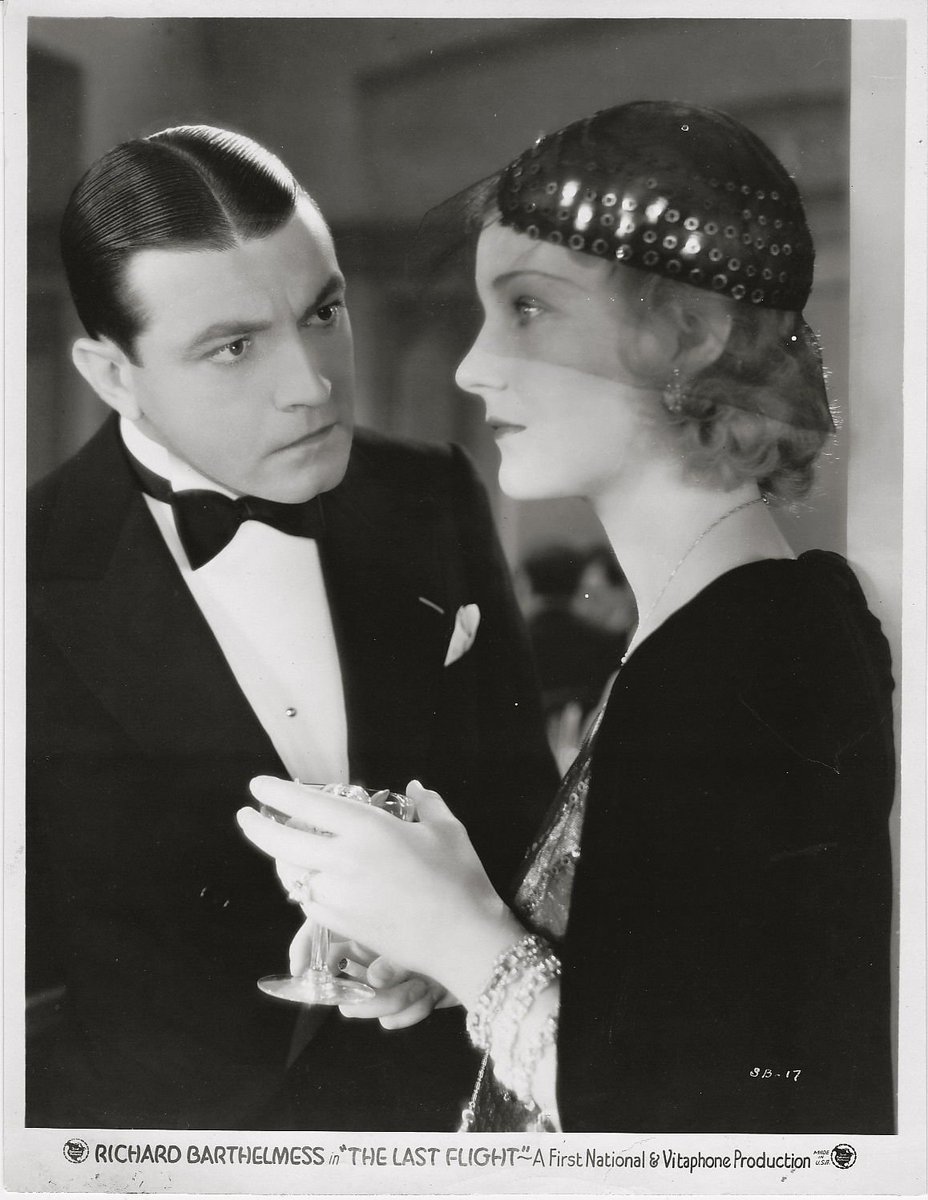 #TheLostGeneration was term applied to young people in aftermath of World War 1. Gertrude Stein coined it. Hemingway used it in The Sun Also Rises. Refers to directionless, even nihilistic US expats in Paris. A film, The Last Flight, (dir,William Dieterle,1931) dramatized it.