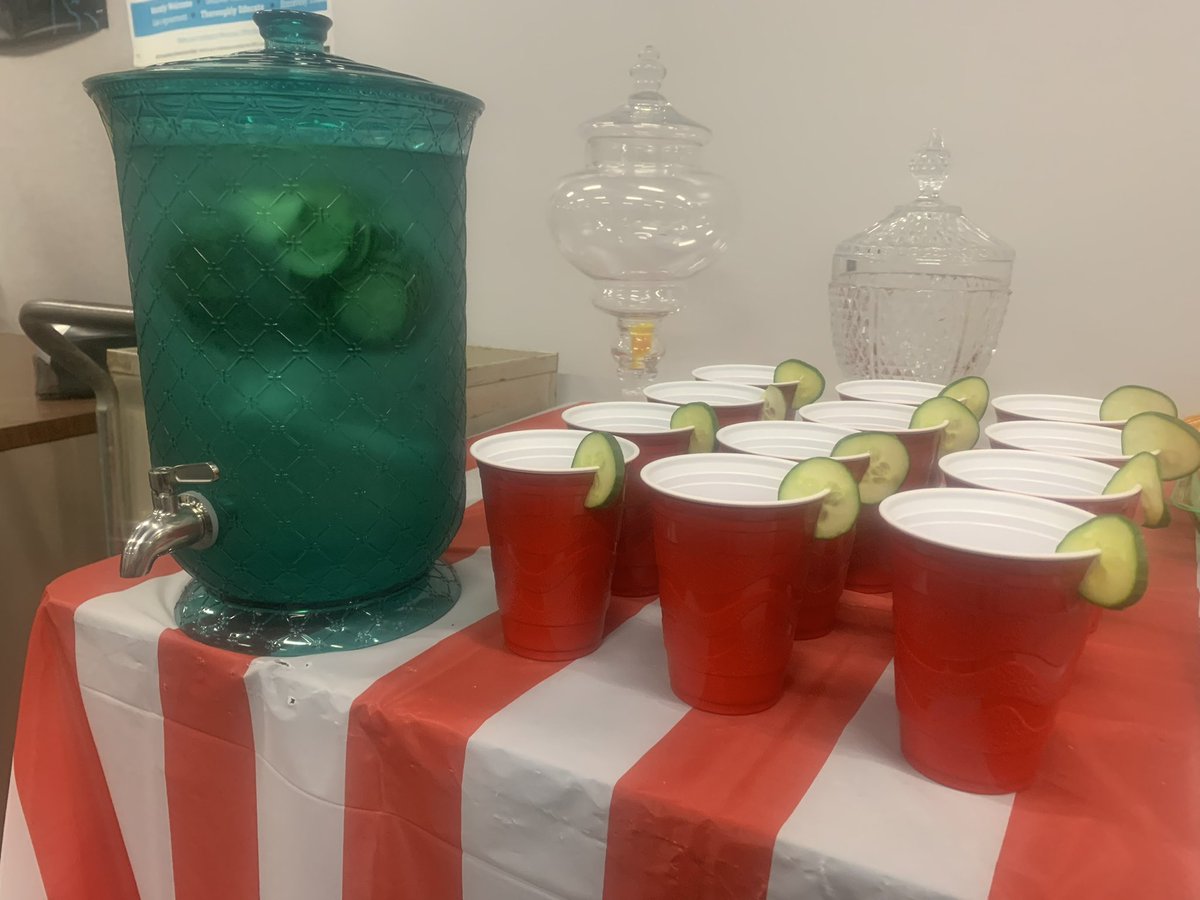 Team Dayton (@teamdaytonatt) on Twitter photo Shared refreshing easy summer salad recipes and enjoyed some cucumber mint infused water to kick off #selfcareweek! #MentalHealthMatters #LifeatATT #gwr #TeamDaytonATT
<a href="/TeamDaytonATT/">Team Dayton</a> @GarciaBeProud <a href="/FrankMayberry/">Frank Mayberry</a> <a href="/VickiAllen8/">Vicki Allen</a> @Finnegan_CLG Shared refreshing easy summer salad recipes and enjoyed some cucumber mint infused water to kick off #selfcareweek! #MentalHealthMatters #LifeatATT #gwr #TeamDaytonATT
<a href="/TeamDaytonATT/">Team Dayton</a> @GarciaBeProud <a href="/FrankMayberry/">Frank Mayberry</a> <a href="/VickiAllen8/">Vicki Allen</a> @Finnegan_CLG
