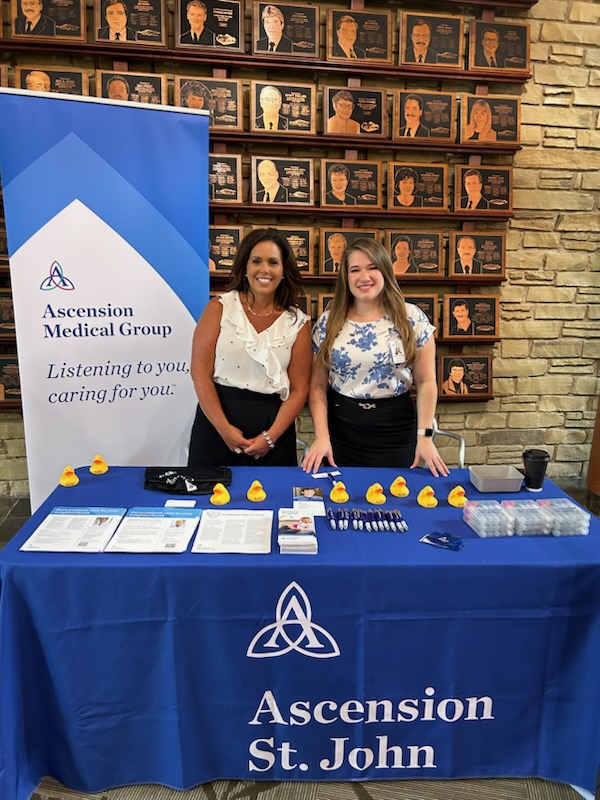 StJohnHealthOK's tweet photo. Recently, Ascension St. John was invited to attend the @QuikTrip corporate health fair.  Thank you to everyone that stopped by our table, got their blood pressure taken, and interacted with our care team! https://t.co/PSEbzXNJSb