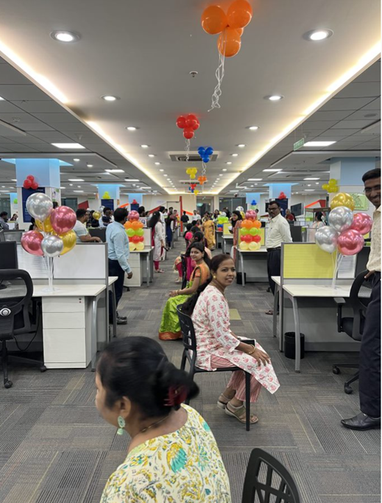 Veradigm's tweet photo. National Parents Day is July 23! We were proud to invite the families of our associates to our Pune office for a day of fun celebrating our working parents. Big thanks to our Events and Culture team for pulling this great event together. #VeradigmLife https://t.co/HXqbQnlzXu